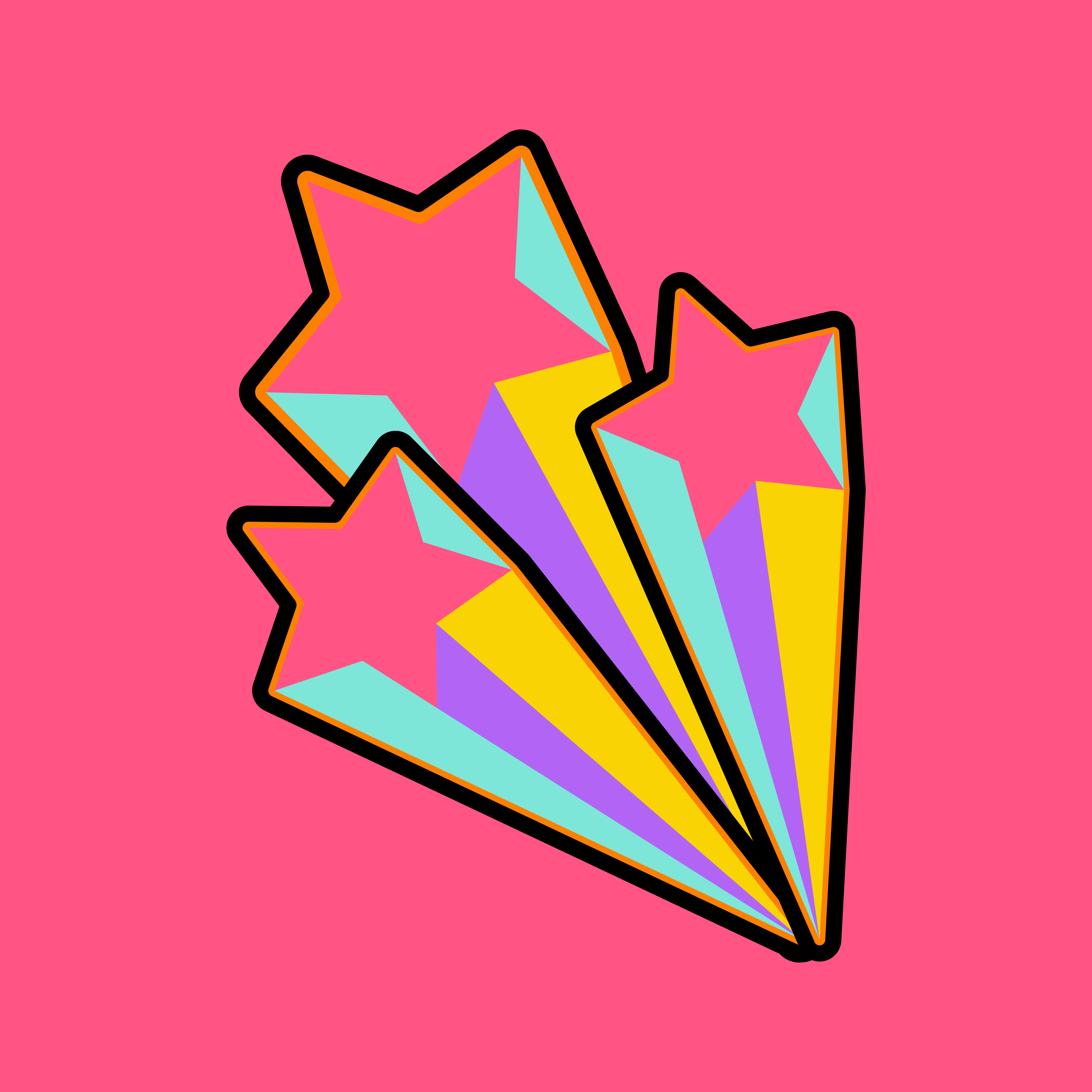 Rainbow of stars